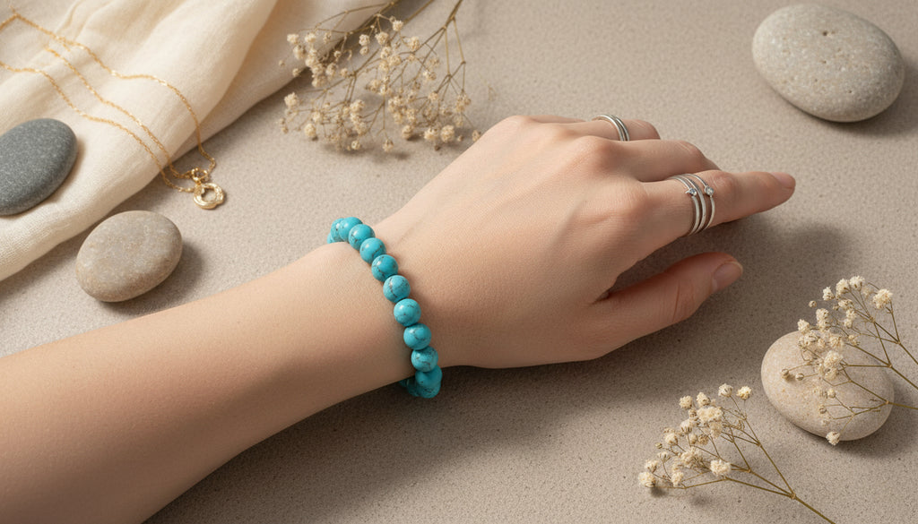 Peace Magnet - Turqoise Bracelet