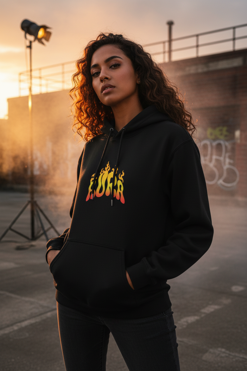 AURA Flame Unisex Hoodie