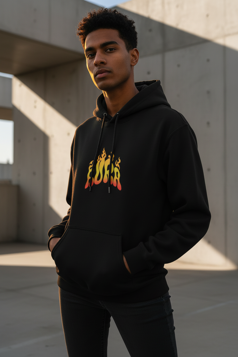 AURA Flame Unisex Hoodie