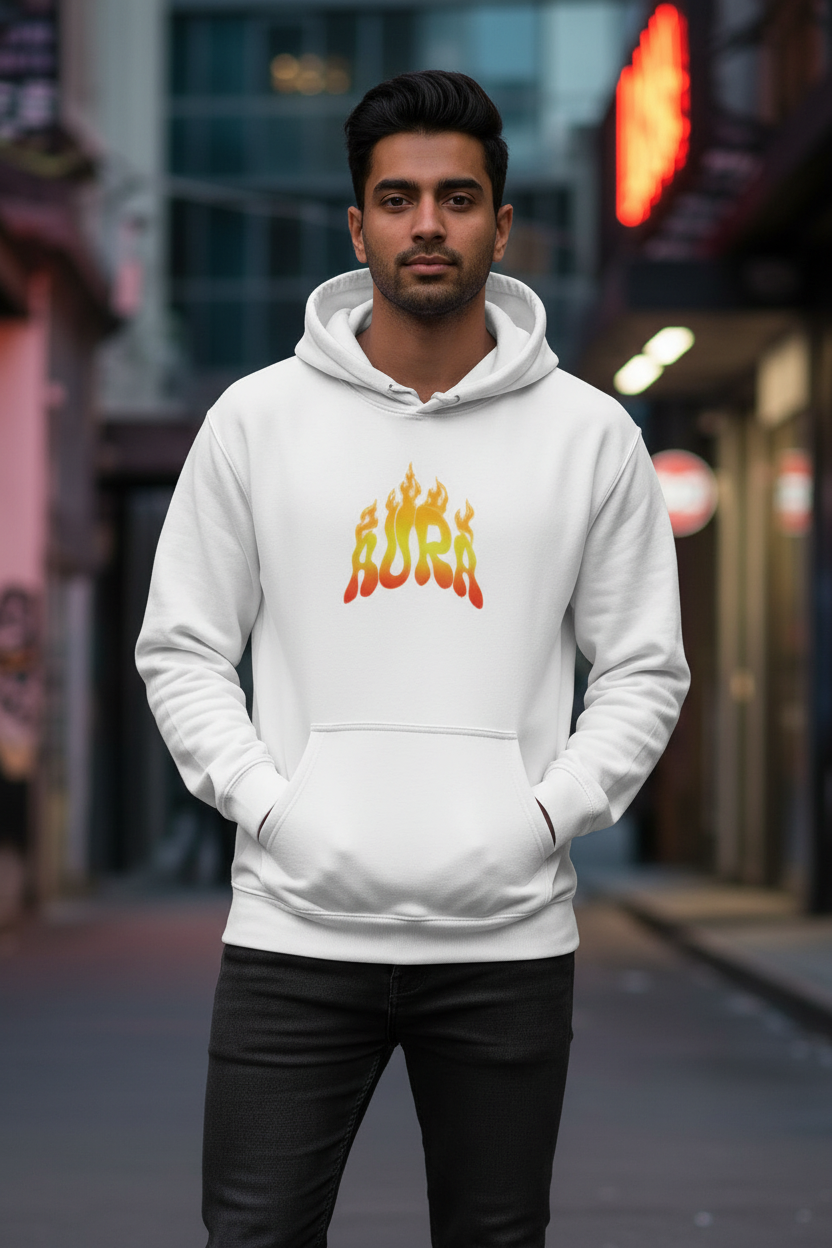 AURA Flame Unisex Hoodie