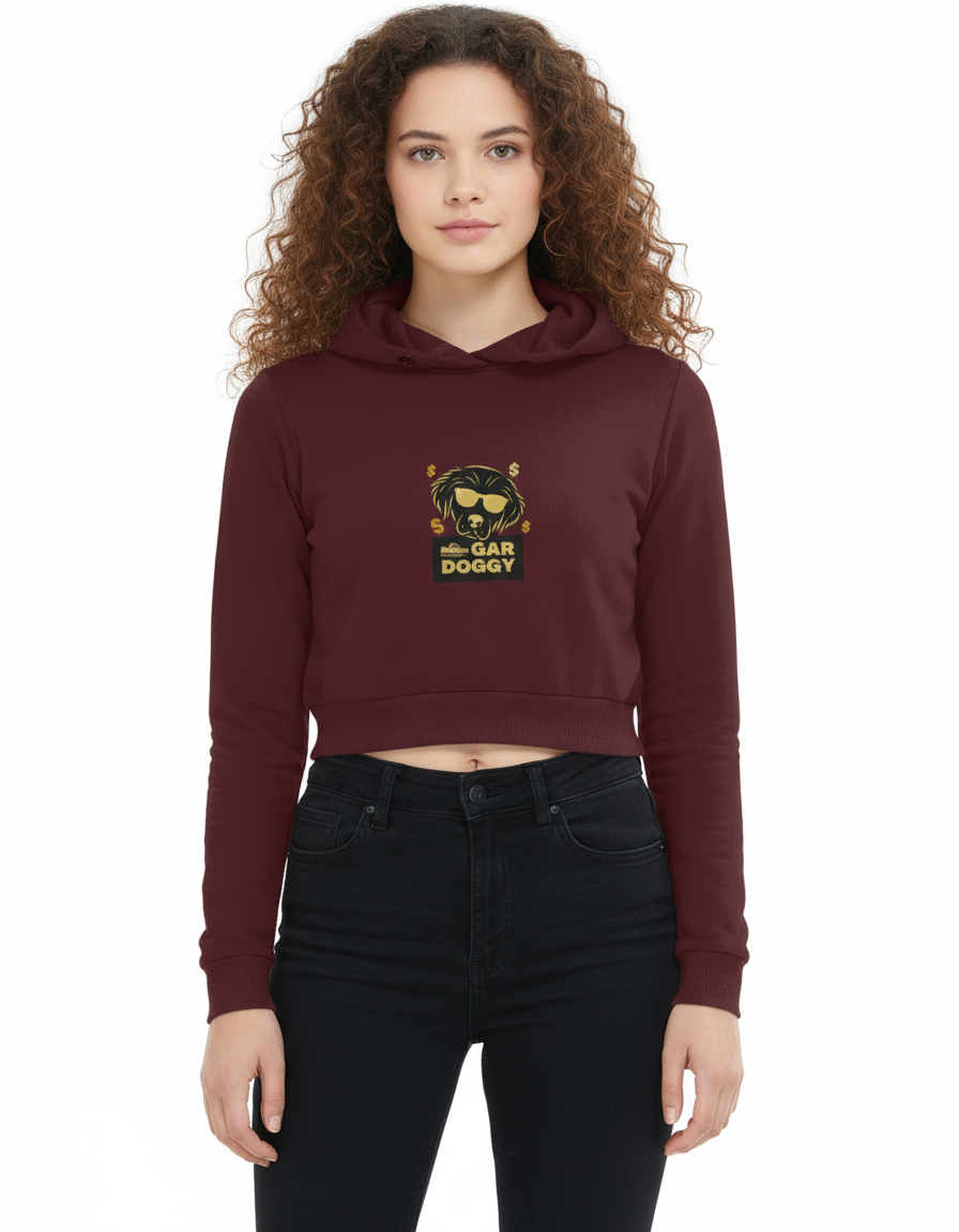 Female Cropped Hoodie