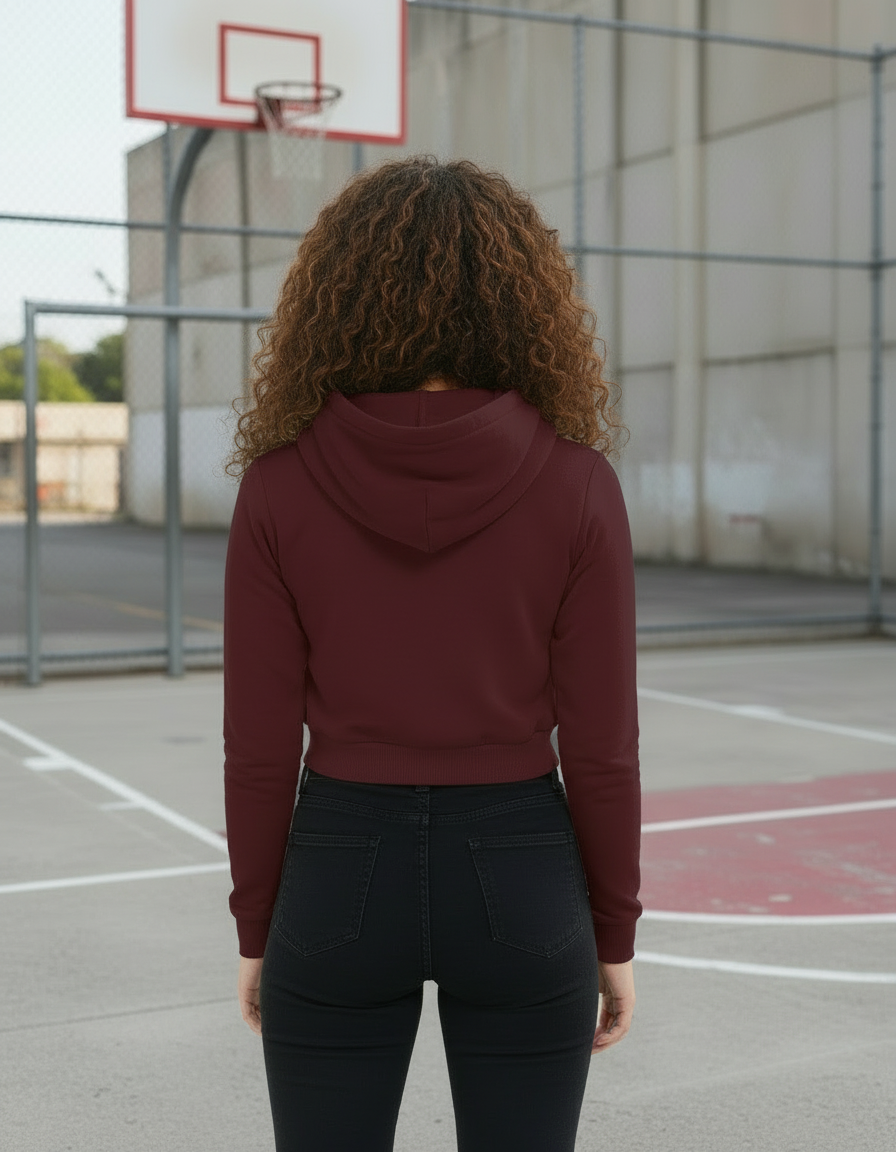 Female Cropped Hoodie