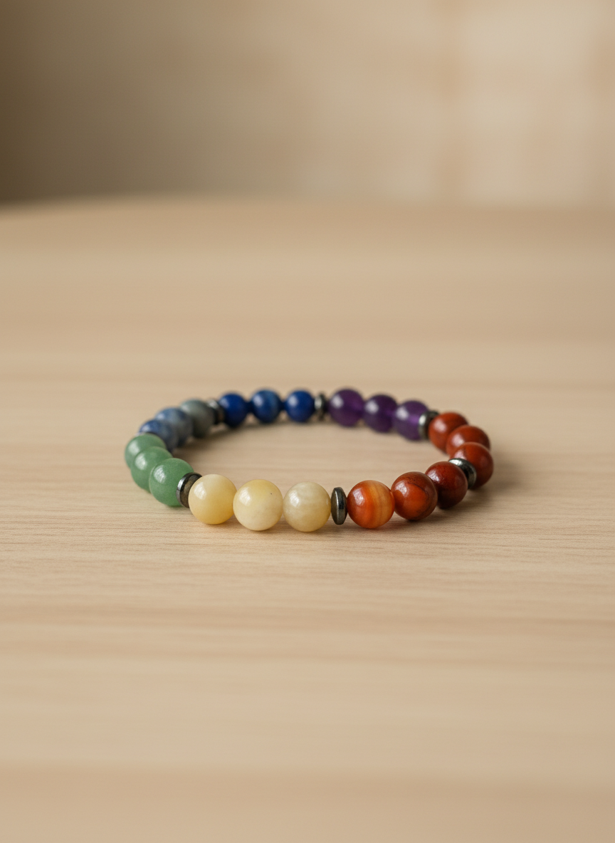Energy Enhancement Bracelet - 7 Chakras