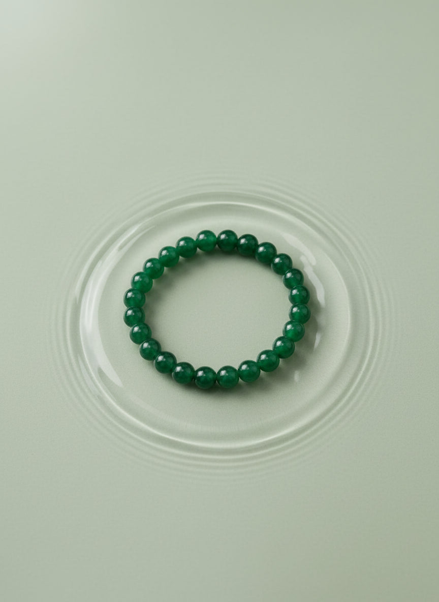 ENERGY ATTRACTOR - Green jade Bracelet