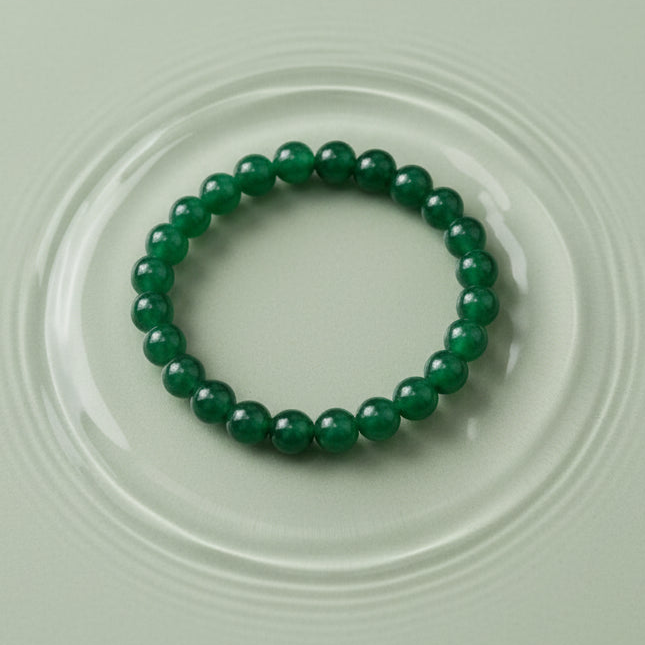 ENERGY ATTRACTOR - Green jade Bracelet