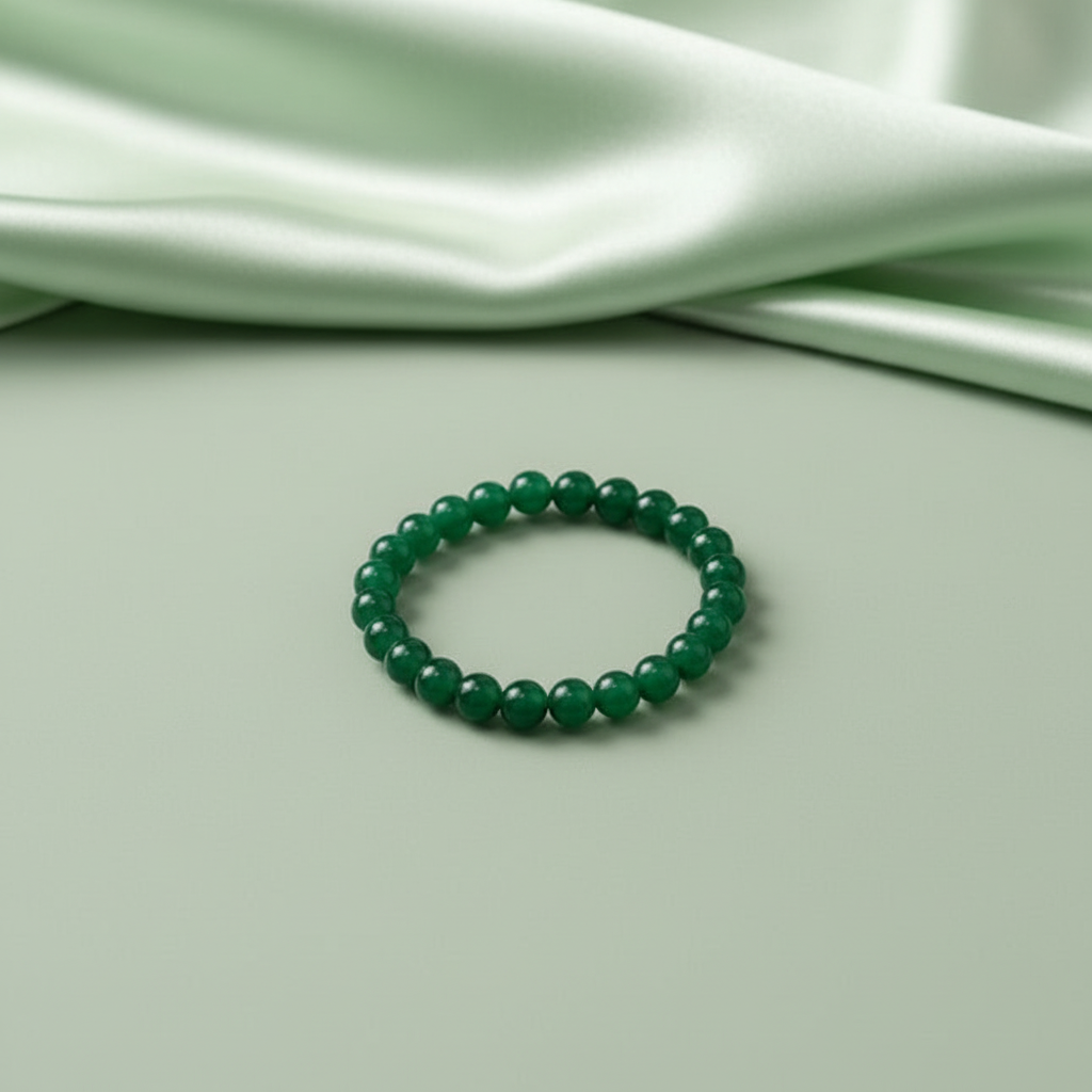 ENERGY ATTRACTOR - Green jade Bracelet