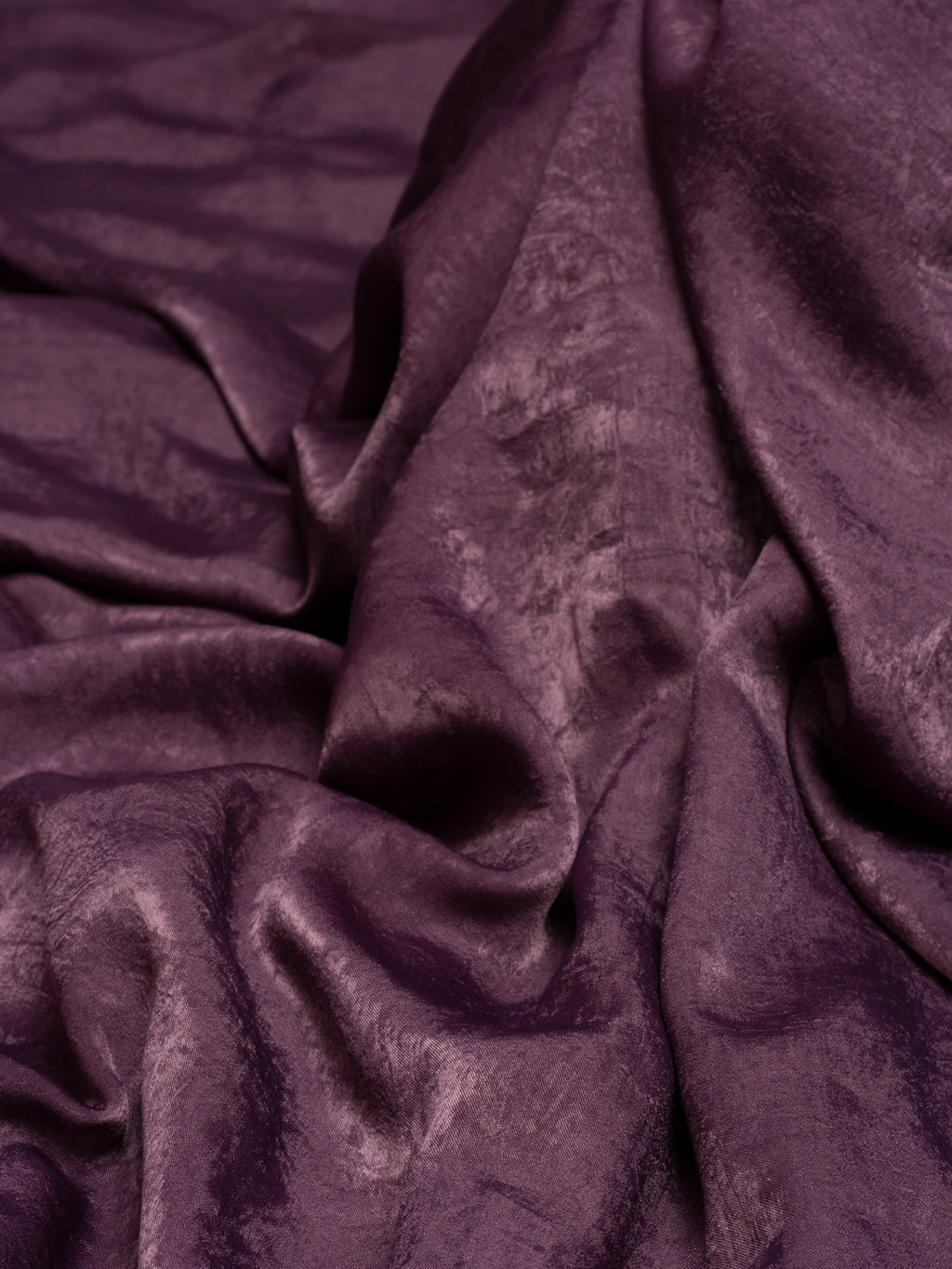 SARIKA Women Dark Mauve Solid Velvet Chiffon