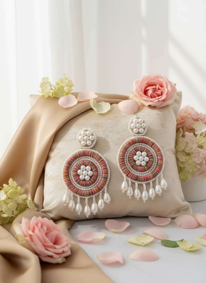 Handcrafted Earrings for a Touch of Timeless Beauty