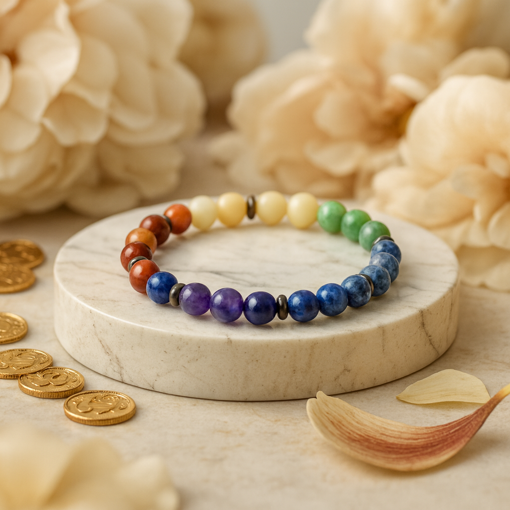Energy Enhancement Bracelet - 7 Chakras
